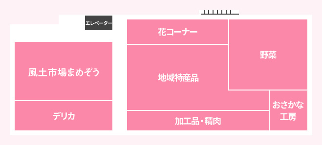 セントラルプラザ1F(高速側フロア)